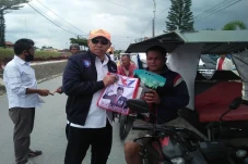 Tukang Becak di Tapanuli...