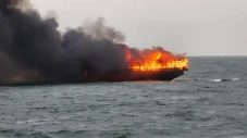 KLM Bintang Surya Terbakar...