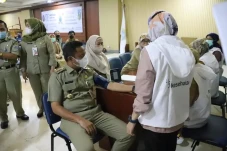 Ratusan ASN dan PJLP...