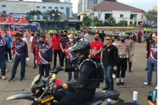 Sambut HUT Polri, Puluhan...