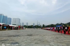 Upacara HUT ke-495 Jakarta,...