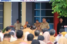 Kehadiran ASN di Apel...