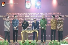 KPU dan Kemendagri Teken...
