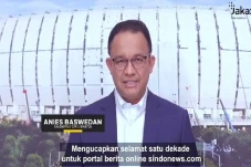 HUT ke-10 SINDOnews.com,...