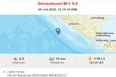 Gempa Terkini Magnitudo...