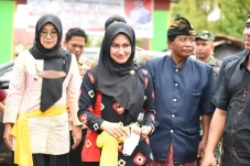 Hadiri Ngaben Massal,...