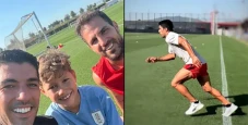 Luis Suarez dan Cesc...