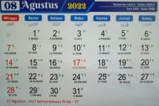 Jadwal Puasa Agustus...