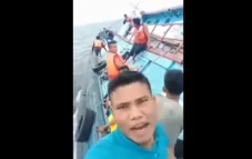 Detik-detik Kapal Kargo...