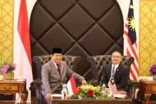 Prabowo dan Menhan Malaysia...