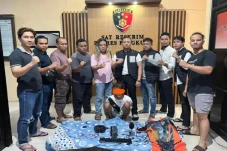 Sangar saat Ancam Sebarkan...