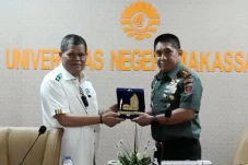 Rektor UNM Undang Pangdam...