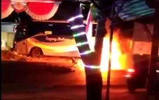 Tabrakan Maut Bus Hantam...