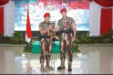 Sertijab Empat Perwira...