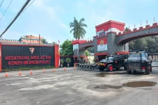 Penjagaan Mako Brimob...