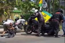 Rombongan Moge Harley...
