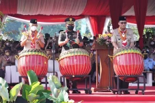 Di Depan Peserta Jambore...