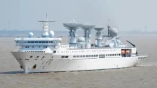 Kapal Survei China Tiba...