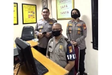 Kunjungi Polsek Tambora,...