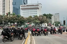 Aksi Konvoi ke DPR,...
