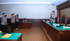 Eks Kapolres Bandara...