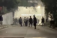 Tawuran di Underpass...