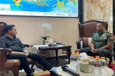 Temui Panglima TNI Andika...