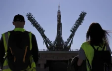 Roket Soyuz 2.1a Rusia...