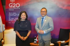 Bertemu Menteri Kanada,...