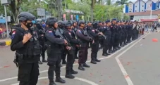 Massa Pendukung Padati...