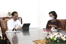 Pesan Jokowi ke Sri...