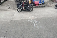 Tabrakan Saat Lawan...