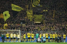 Fans Borussia Dortmund...