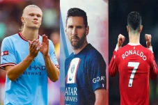 Perbandingan Gol Erling...