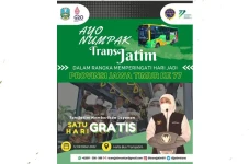 HUT ke-77 Jawa Timur,...