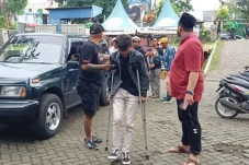 Korban Patah Kaki Tragedi...