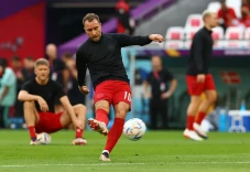 Susunan Pemain Denmark...