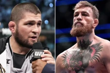 Khabib Nurmagomedov...