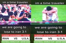 Iran Kalahkan AS 3-1...