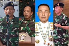 4 Perwira Tinggi TNI...