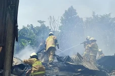 Kebakaran Lapak di Kebon...