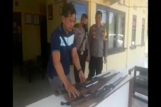 Puluhan Warga Merangin...