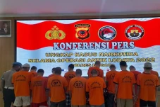 Polisi Gulung 40 Tersangka...