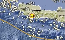 Guncangan Gempa Magnitudo...