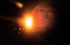 Dihantam Asteroid Besar,...