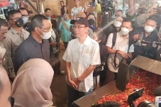 Sidak Pasar Induk Kramat...
