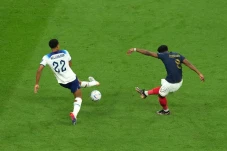 Hasil Inggris vs Prancis:...