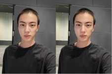 Jin BTS Pamer Foto Rambut...