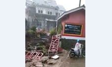 Hujan Deras Guyur Lokasi...