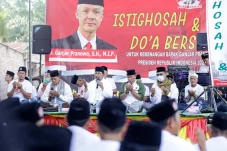 Warga Asahan Sumut Antusias...